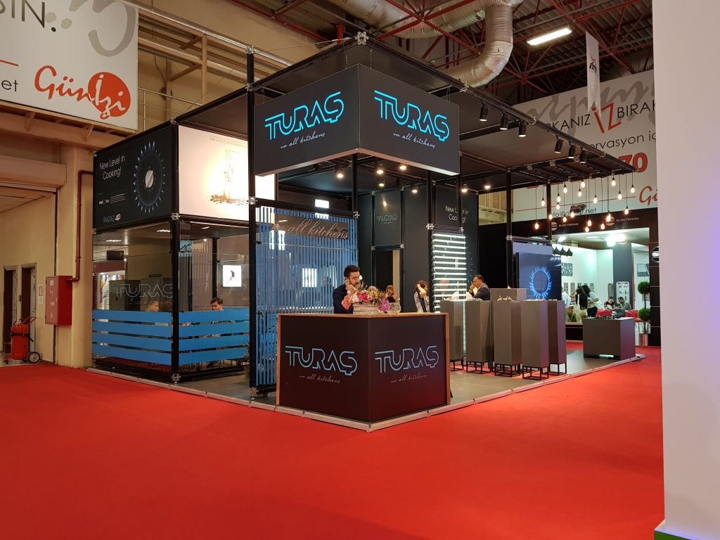 Turas Gaz Sistemleri, Hefi Ausstellung İstanbul 1 fuar standı