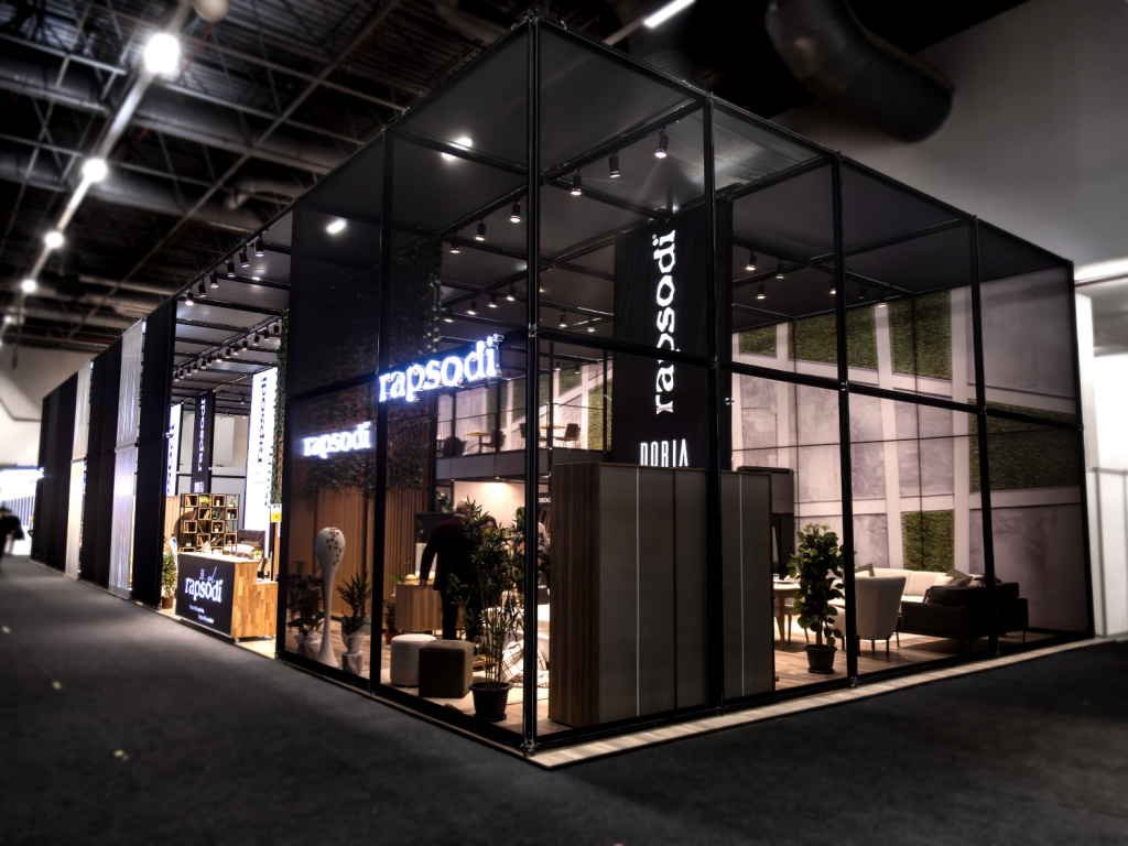 Rapsodi- İstanbul Mobilya Fuarı IFM 450 m2 Çift Katlı Stand